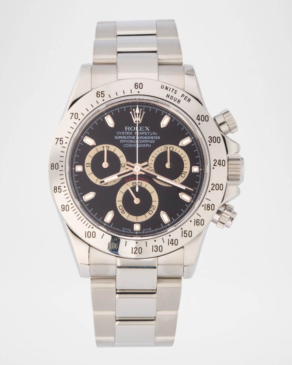 Rolex Stainless Steel Cosmograph Daytona 40mm Vintage 2007 Watch